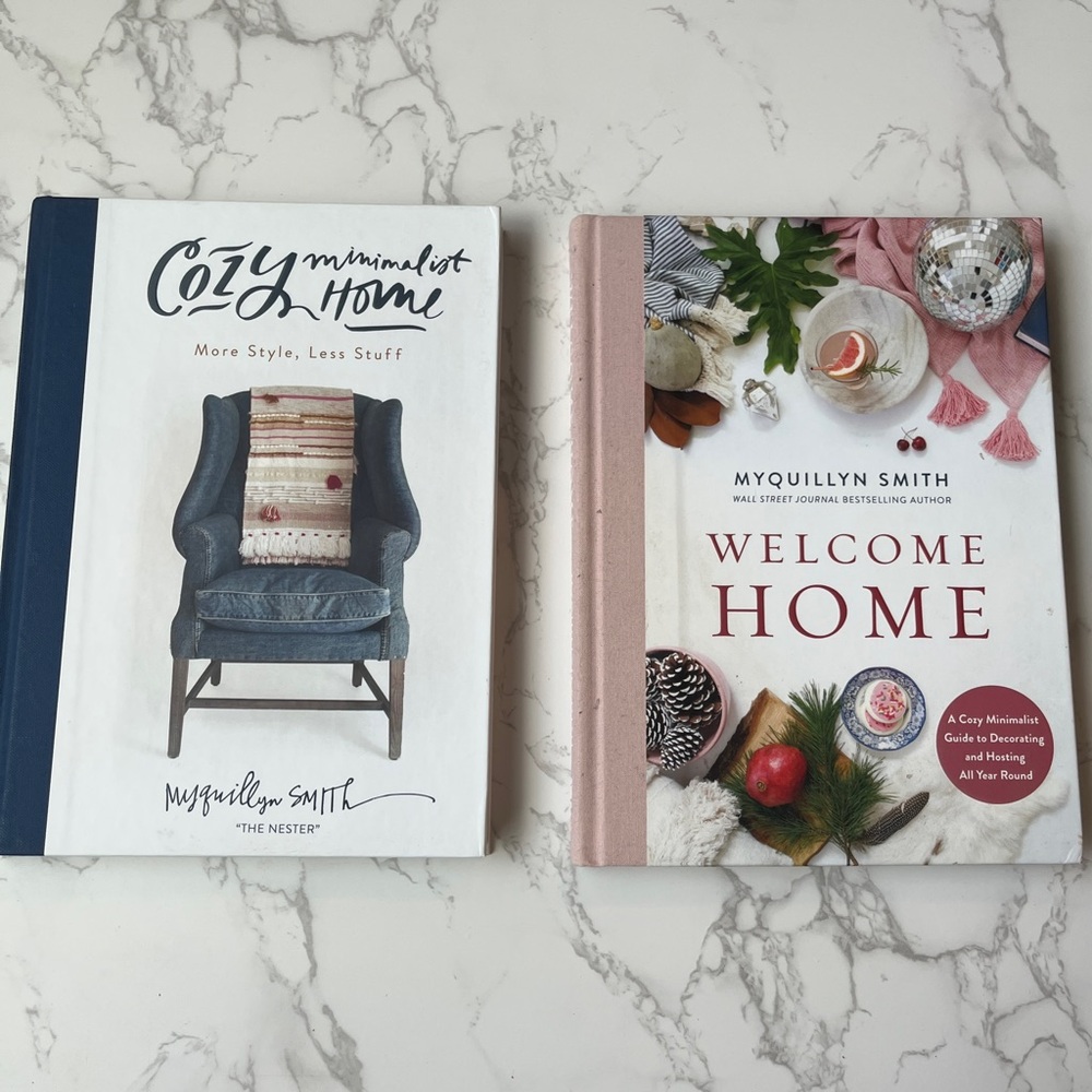 Cozy Minimalist Home & Welcome Home Book Set by Myquillyn Smith